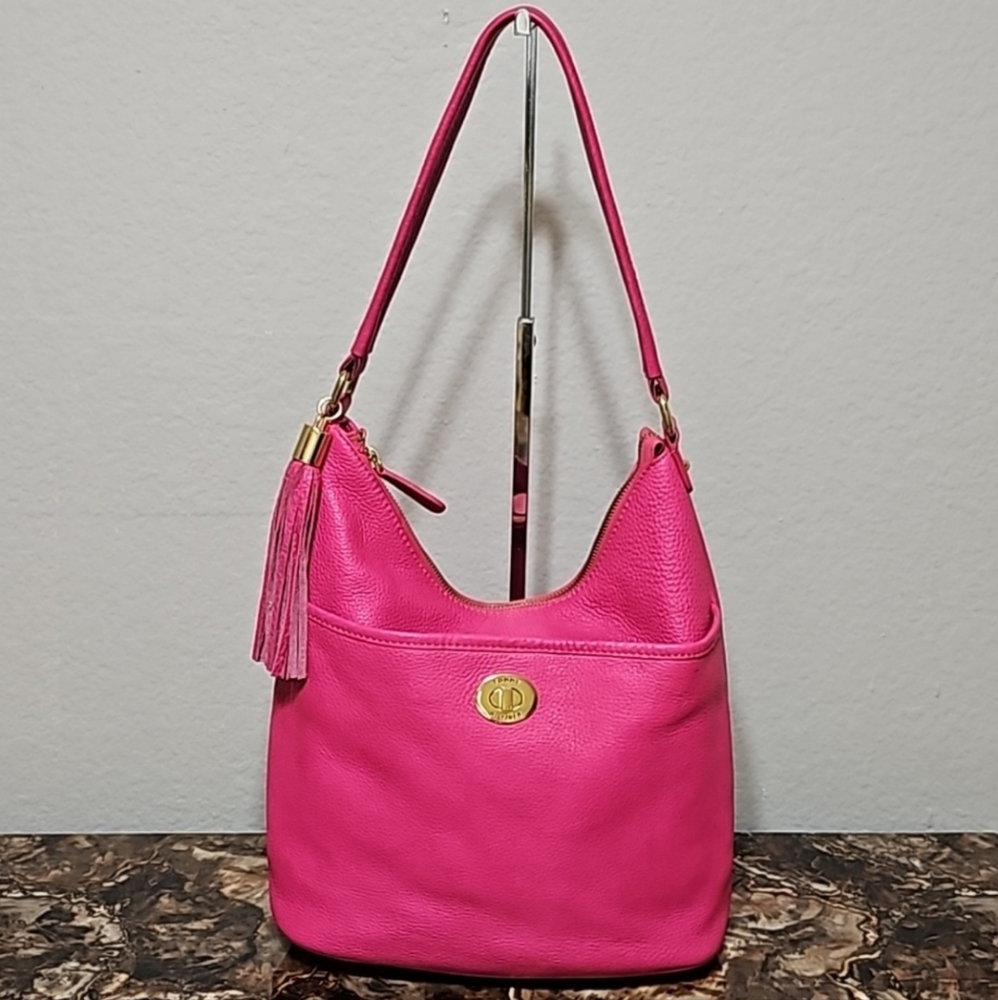 Tommy Hilfiger pink satchel